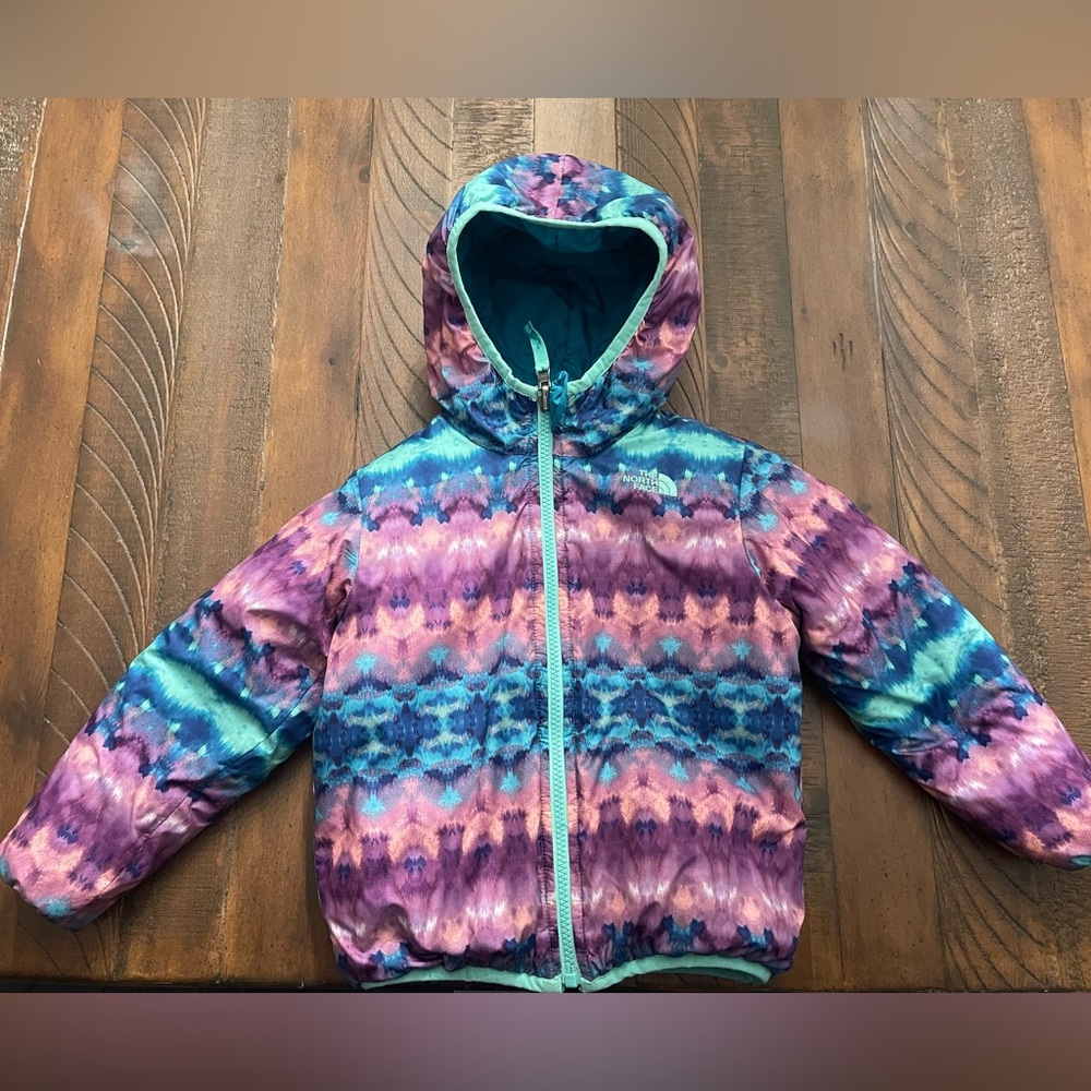 Kids reversible North Face jacket